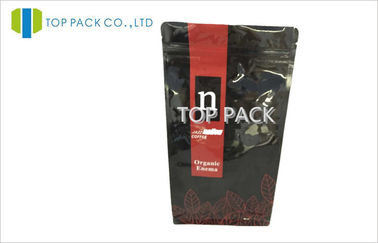 Levante-se a folha de alumínio de empacotamento dos sacos de plástico 480g do café inferior do bloco