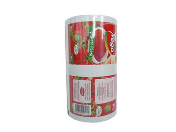 Soldadura térmica laminada impressa reciclável do estoque do malote para o tomate