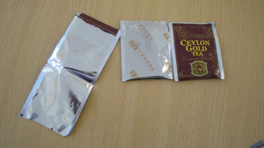 Calor - sacos de empacotamento selados do malote plástico da folha para o chá Não-tóxico