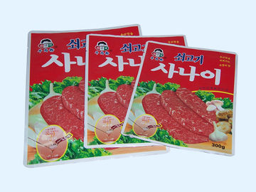 Bens de empacotamento do saco do malote completo da impressão para a carne da folha do alume/alimento da carne de porco