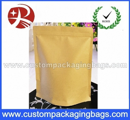 Calor - do café Ziplock do papel de embalagem Da selagem sacos de empacotamento com válvula