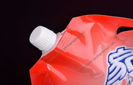 A folha de alumínio levanta-se o líquido de lavagem do malote com bico, 500ml/250ml personalizado