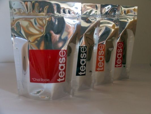 O café/a folha de alumínio laminada chá levanta-se o malote, sacos de empacotamento Eco-amigáveis do petisco dos doces