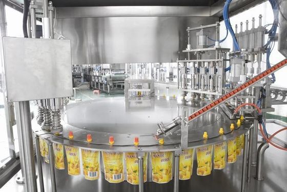Máquina de enchimento do malote do bico da precisão alta auto para a pasta de tomate com CE Stanard