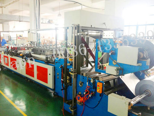 Saco de plástico laminado do malote que faz a máquina o Plc de alta velocidade controlado