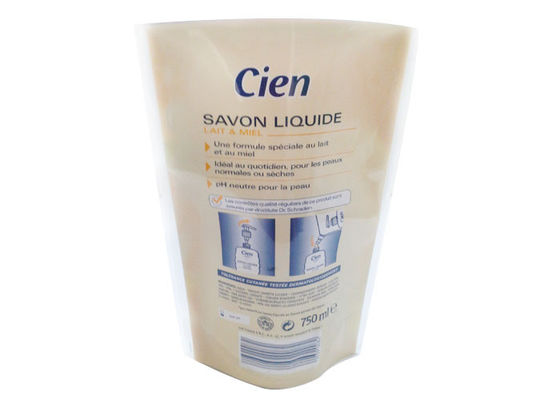 o suporte dos cuidados pessoais 750ml acima do lado inferior do reforço três dos malotes selou