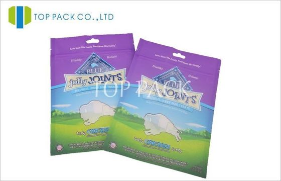 O plástico imprimiu levanta-se sacos com zíper, sacos 3.25oz do empacotamento de alimentos para animais de estimação