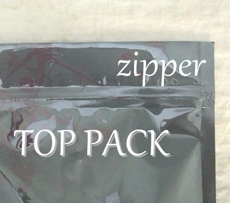 A folha de alumínio impressa levanta-se os sacos personalizados para o alimento com parte superior Ziplock