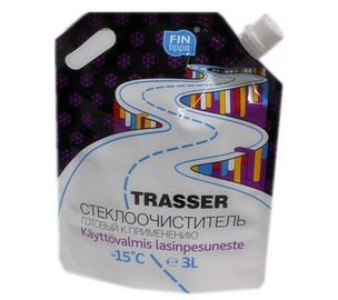 Capacidade grande laminada do malote de pé alto material da barreira para produtos químicos líquidos