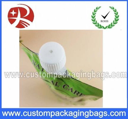 Personalizado impresso levante-se malotes da embalagem do suco do bico, Leakproof plástico levantam-se malotes do bico