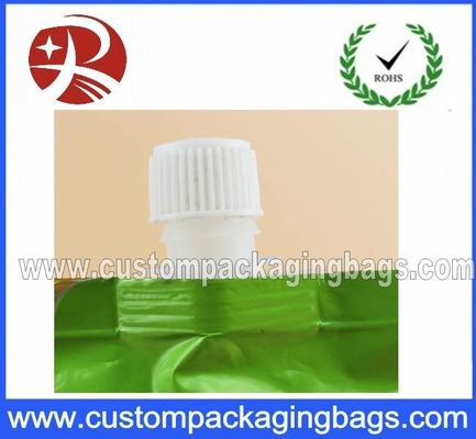 Personalizado impresso levante-se malotes da embalagem do suco do bico, Leakproof plástico levantam-se malotes do bico