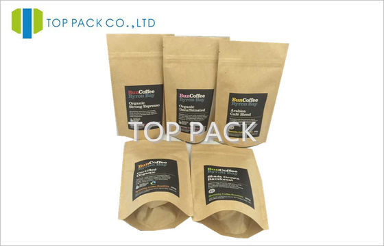 Malotes do papel de embalagem do café