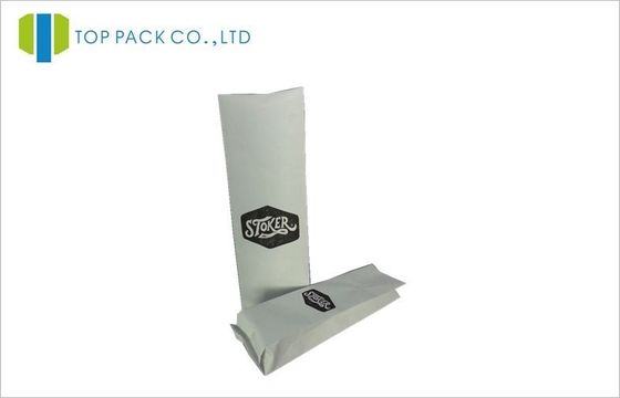 Sacos de empacotamento 250g do café branco do papel de embalagem Com o reforço do lado do valor da desgaseificação