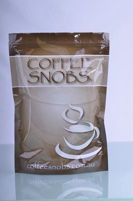 sacos da parte inferior do bloco do reforço da parte inferior da válvula 250g, combinando sacos de empacotamento do café