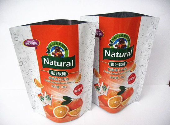 Sacos de plástico Resealable plásticos personalizados amigáveis de Eco, saco do petisco de Ziploc