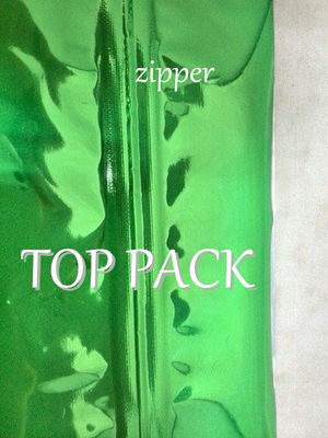 Laminado claramente levante-se o malote que empacota com reforço e o Ziplock inferiores