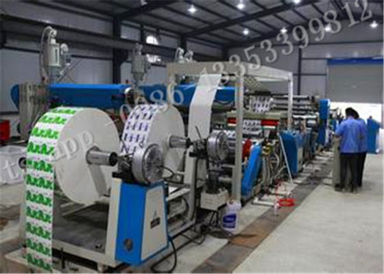 unidade de máquina automática do revestimento da laminação da extrusão de 1300mm para o empacotamento do filme