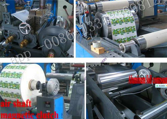 unidade de máquina automática do revestimento da laminação da extrusão de 1300mm para o empacotamento do filme