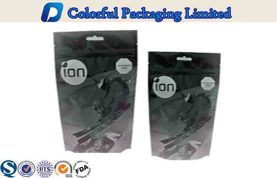 O costume do entalhe do rasgo do alimento imprimiu Resealable levanta-se malotes com Ziplock