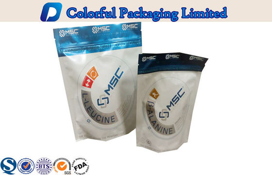 O MOPP/VMPET laminou Resealable levanta-se malotes com entalhe do rasgo