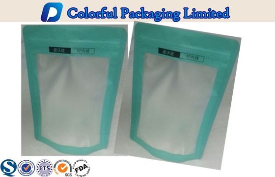 Ziplock durável a folha de alumínio laminada levanta-se o malote para peúgas, pano
