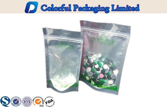 Espaço livre lustroso/matte da impressão personalizou Resealable levanta-se malotes com norch do rasgo