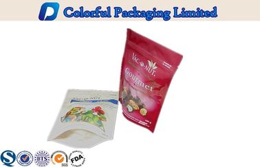 O ANIMAL DE ESTIMAÇÃO personalizado + o verniz de Matt Resealable levantam-se malotes para petiscos, alimento da porca