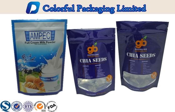 a janela feita sob encomenda Resealable levanta-se malotes para o alimento Nuts, 250g/500g