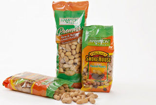 Malote colorido do alimento da folha que empacota para frutos secados, especiarias, biscoitos