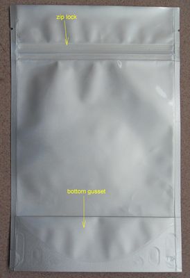 Os sacos Ziplock da folha seca do fruto levantam-se malotes com janela transparente