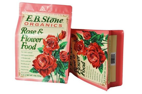Malote vermelho/azul feito-à-medida da parte inferior lisa secou o empacotamento de alimento