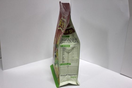 Malote original da parte inferior lisa de empacotamento de alimento para o cacau, biscoitos, misturas do pó