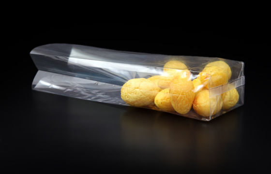 Sacos da parte inferior do bloco da soldadura térmica, malote da parte inferior lisa de alimento de petisco