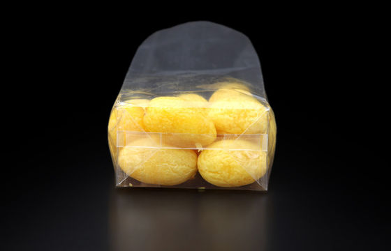 Sacos da parte inferior do bloco da soldadura térmica, malote da parte inferior lisa de alimento de petisco