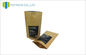 Sacos de café sealable do papel de embalagem de feijão de café 150g Uma válvula de ar da maneira